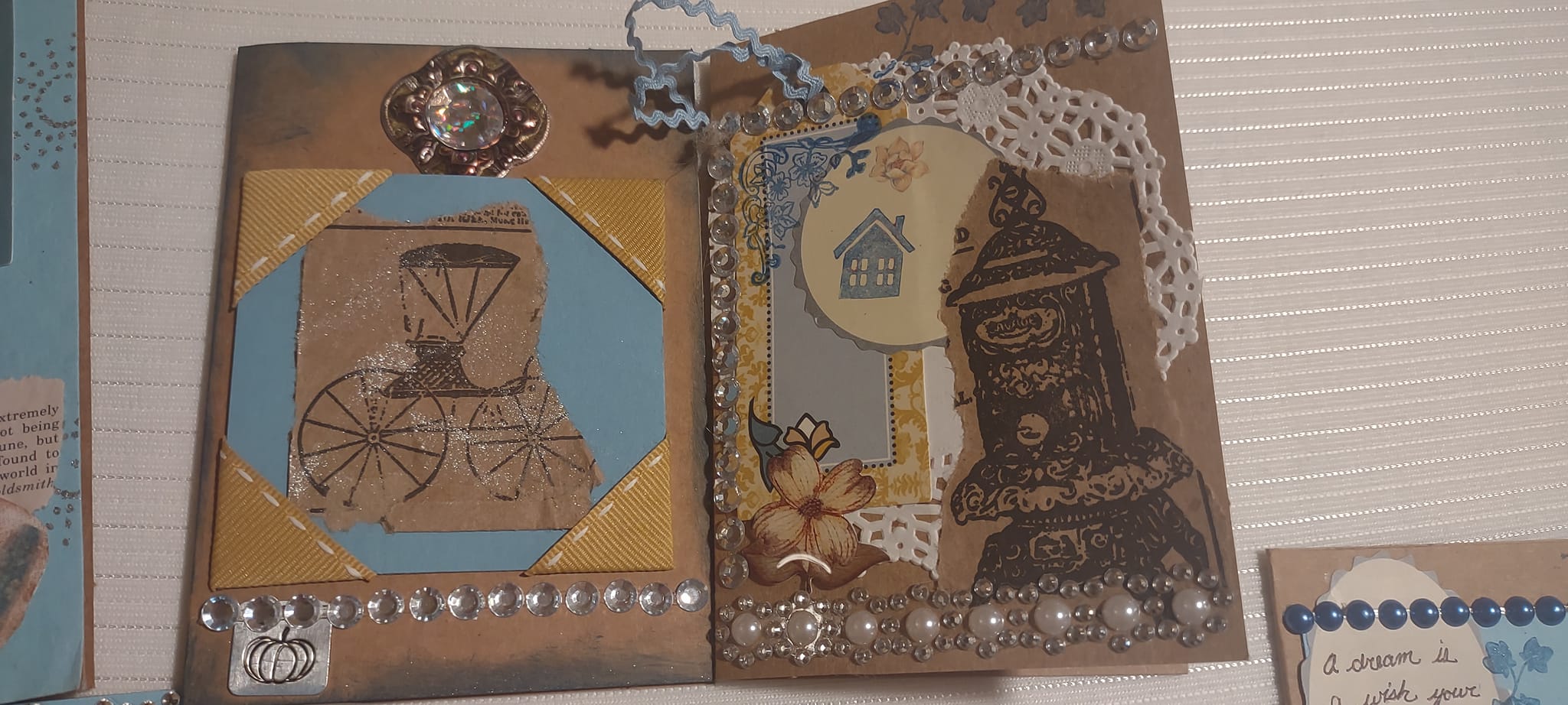 Cinderella inspired handmade cards